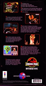 Jurassic Park Interactive Back CoverThumbnail